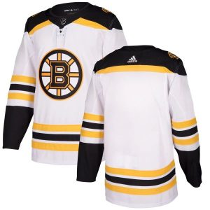Herren Boston Bruins Eishockey Trikot Blank Weiß Authentic